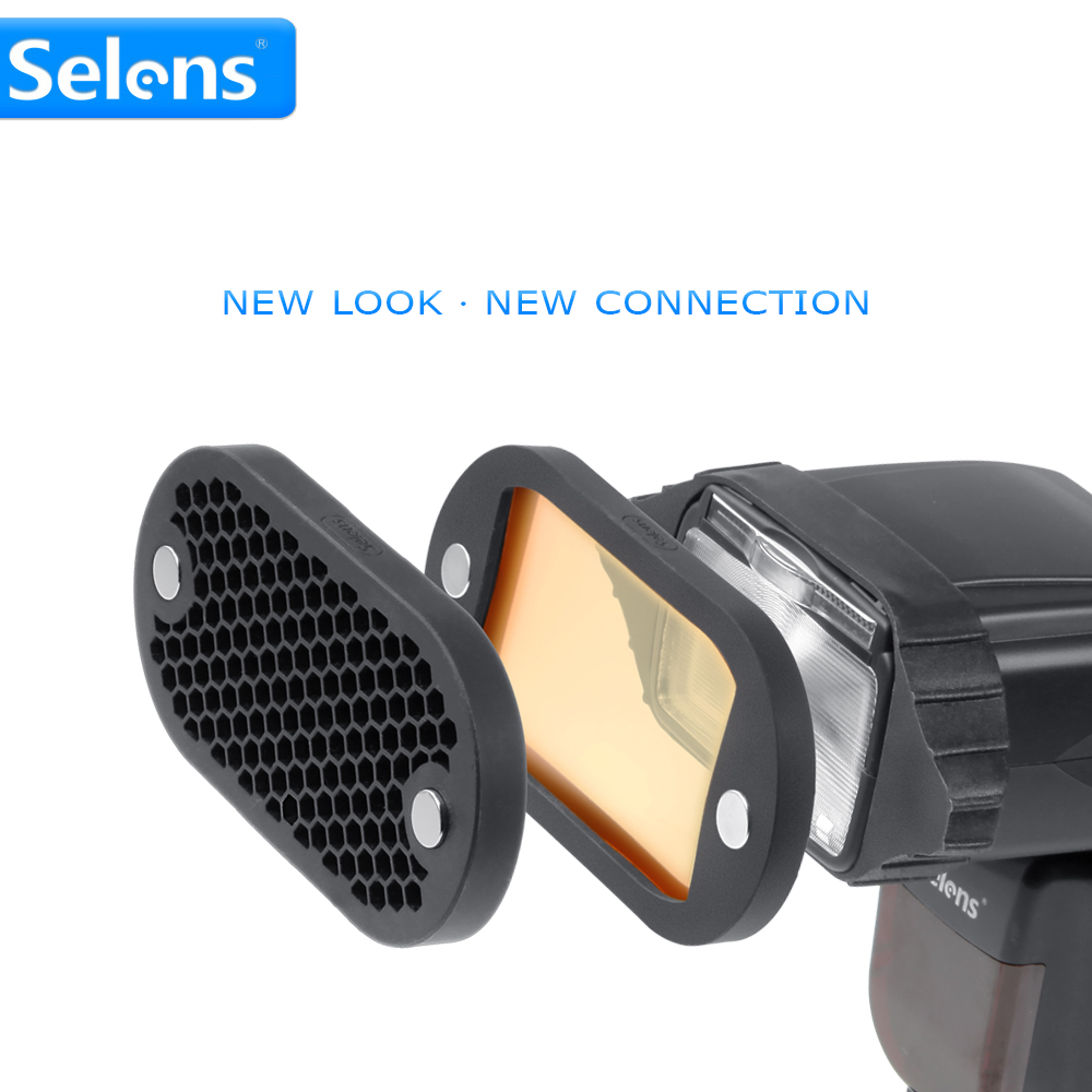 Selens 7 Color Filters Honeyco - Snoot Flash Modifier review and price