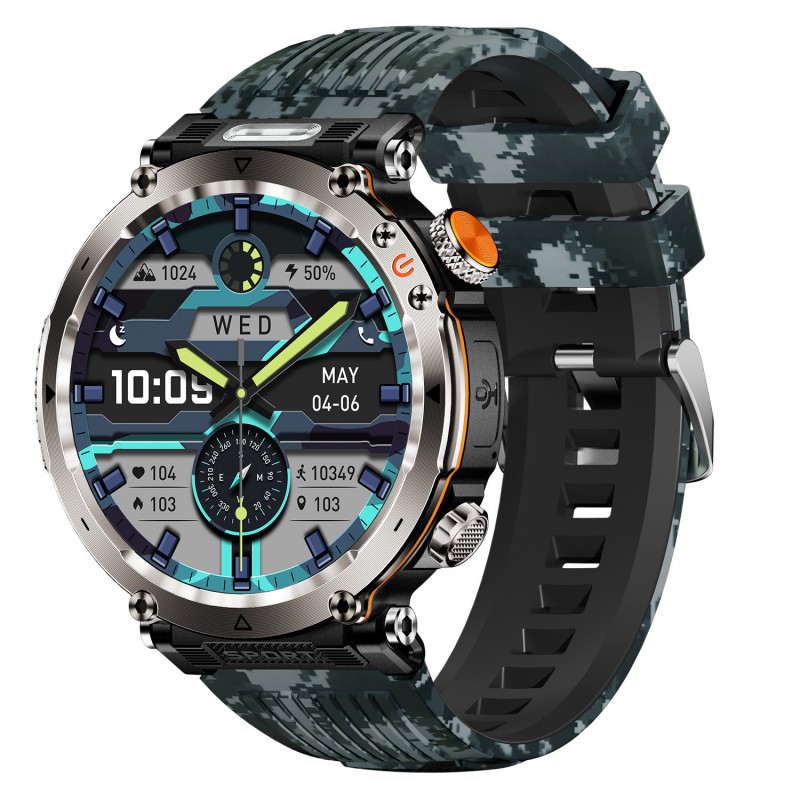 Flashlight Smart Watch Men BT  - Photography Lighting Assistant review and price