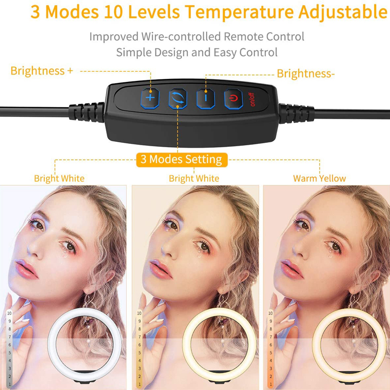 6/10/12 Inch LED Selfie Ring L - Photography Lighting Circle review and price