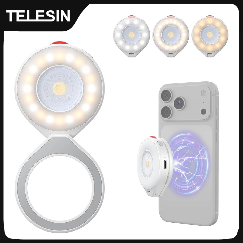 TELESIN Magnetic Flash light S - Photography Lighting Brands review and price