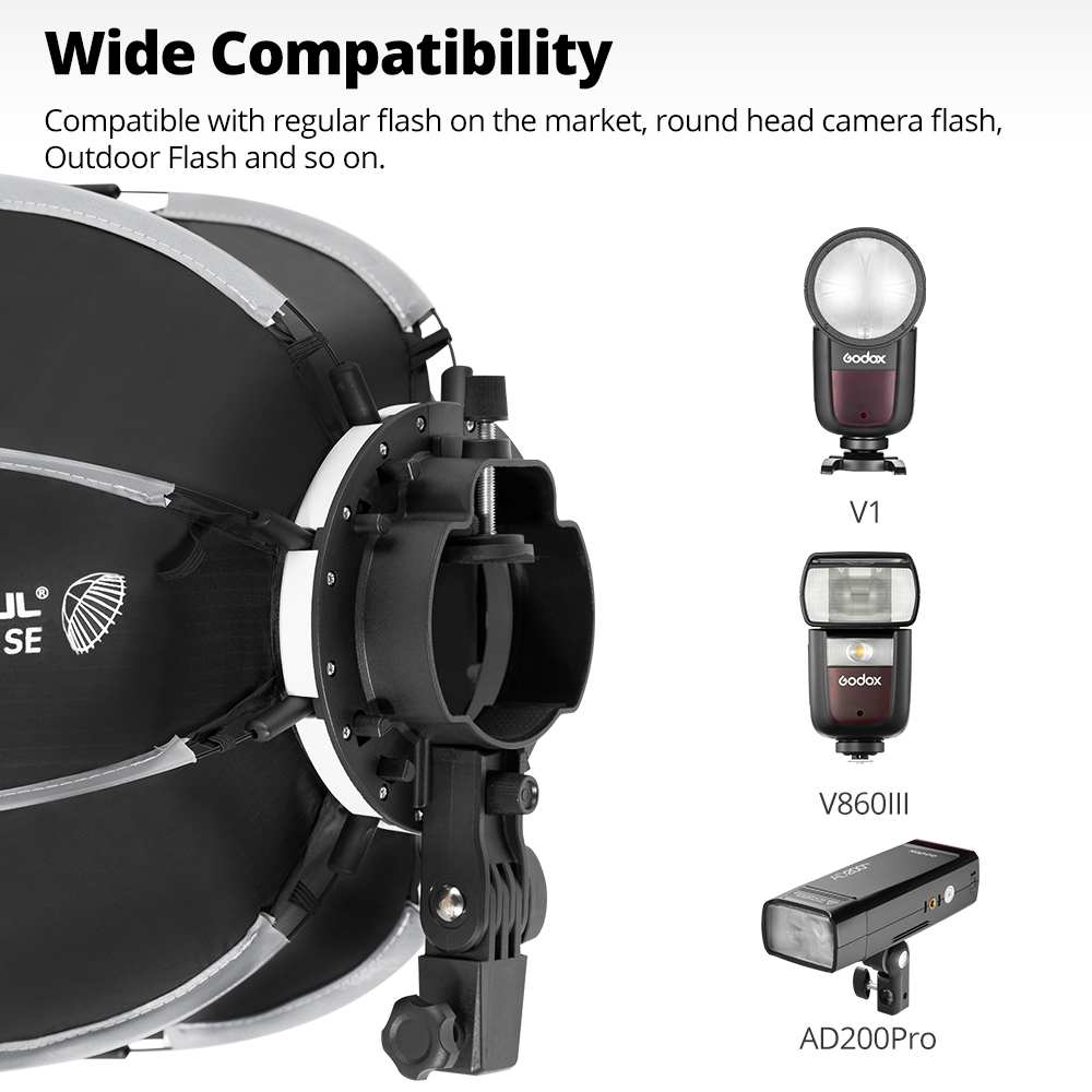AMBITFUL PF30/PF40 30cm /40cm  - Photography Lighting Softbox review and price