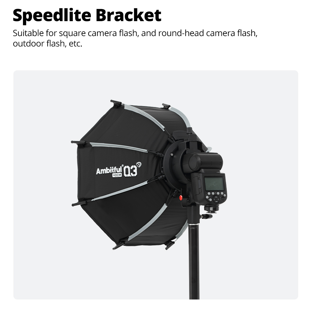 New AMBITFUL Q3 Quick Release  - Photography Lighting Softbox review and price