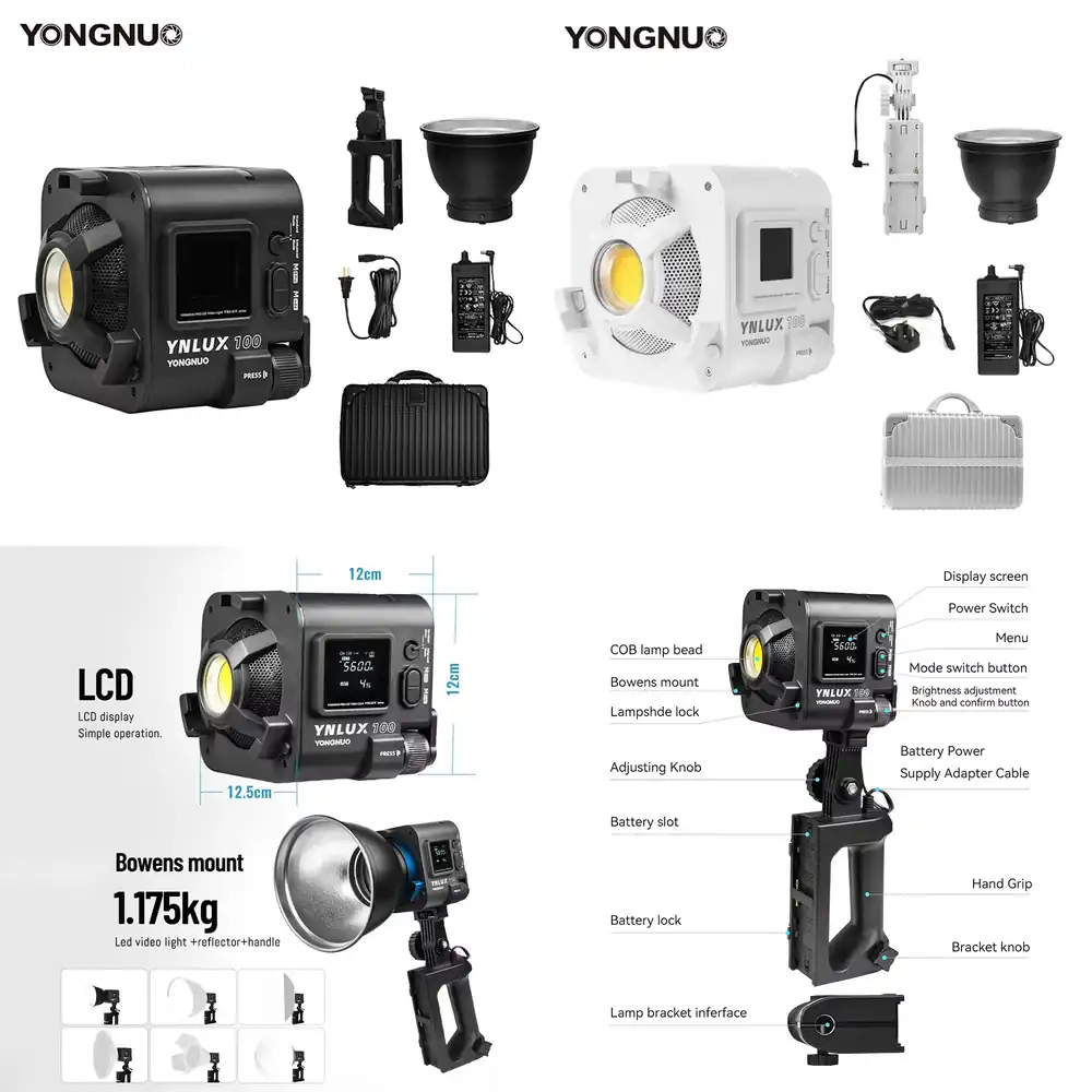 YONGNUO YNLUX100 100W 3200K-56 - Photography And Lighting review and price