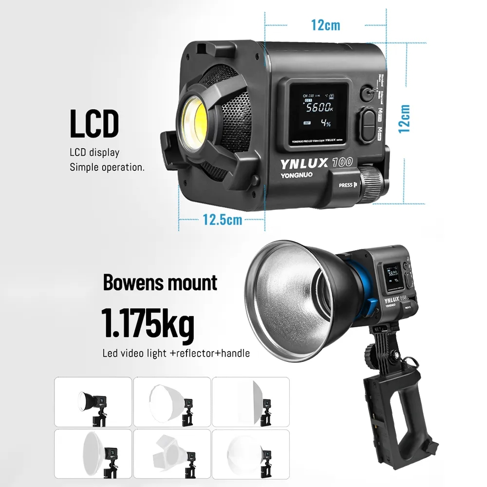 YONGNUO YNLUX100 100W 3200K-56 - Photography And Lighting review and price