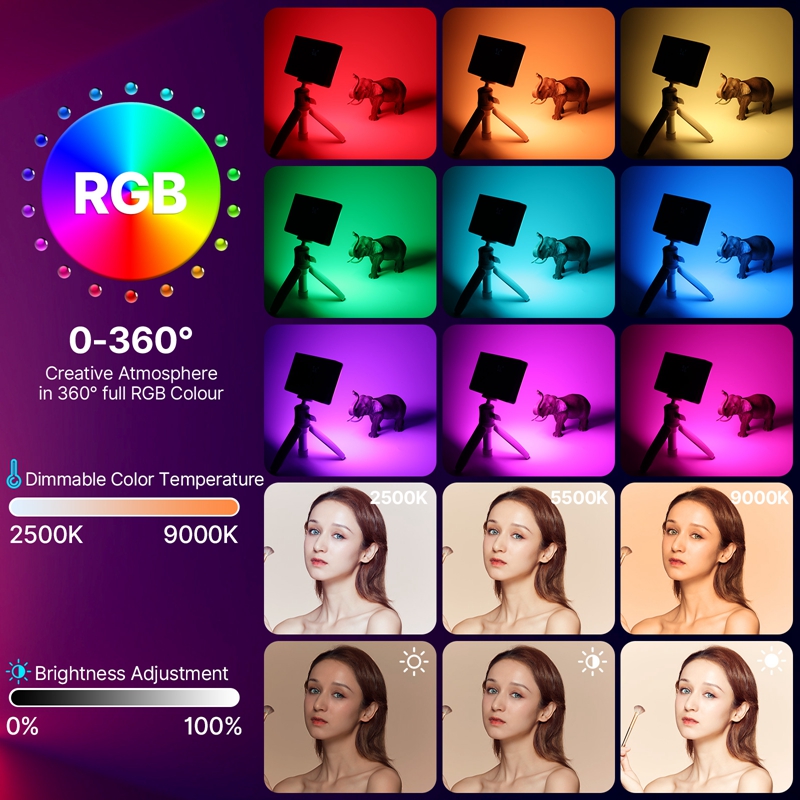 Ulanzi LT002 7 inch Pocket LED - Photography Lighting Rgb review and price