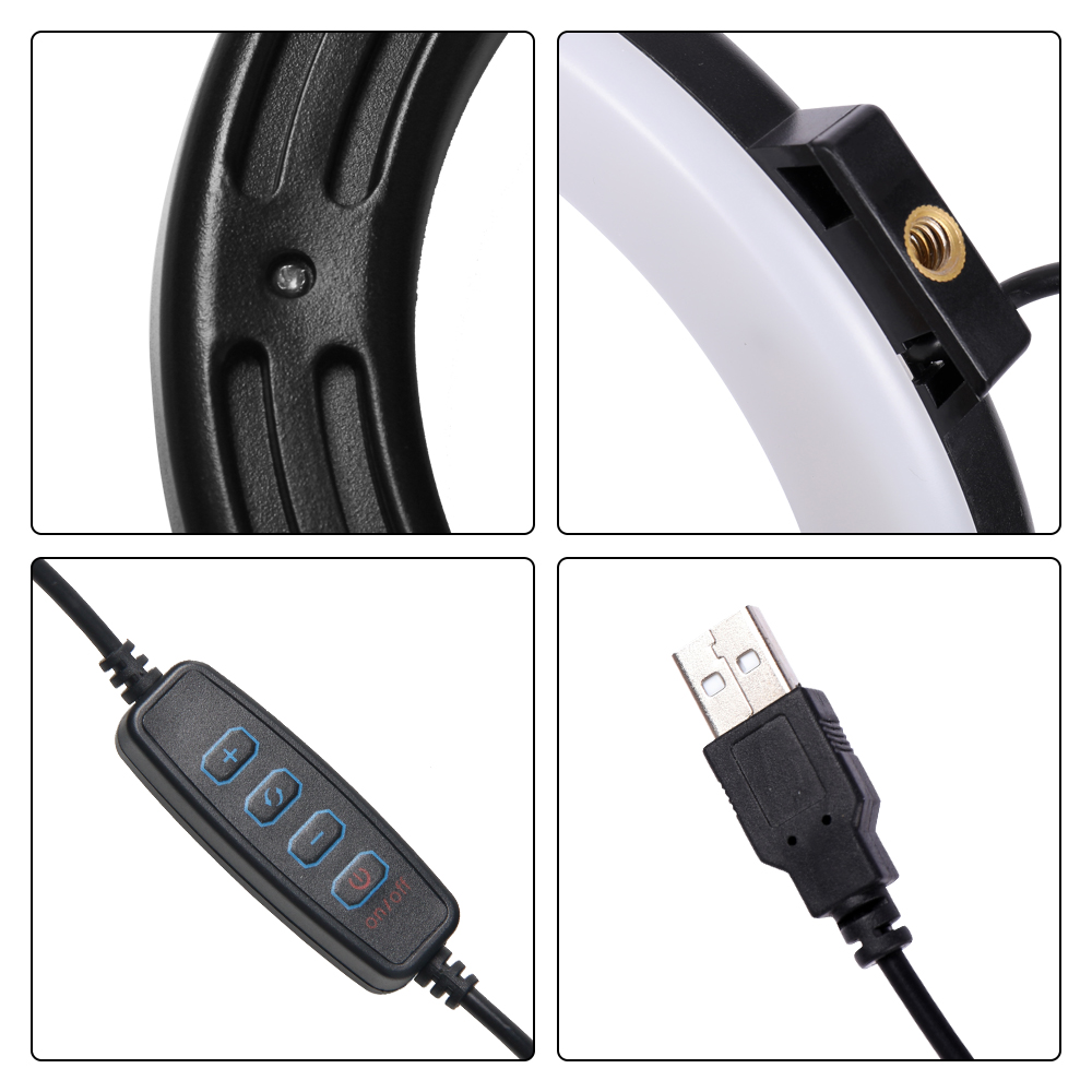 16cm/26cm/30cm LED Selfie Ring - Photography Lighting Circle review and price