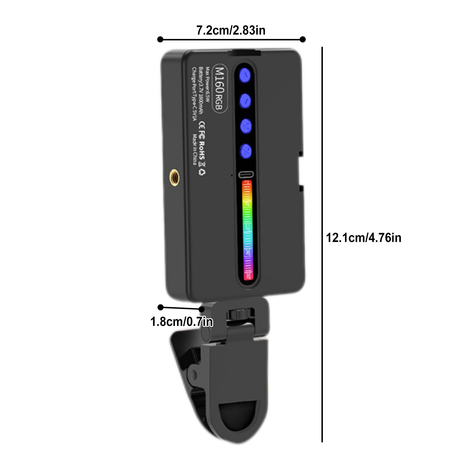 6.5W RGB LED Video Light 2700K - Photography Lighting Rgb review and price