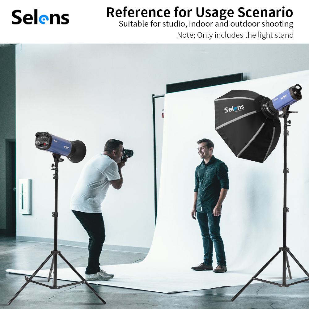 Selens 2.2~3.95m Air-Cushion L - Photography Lighting Softbox review and price
