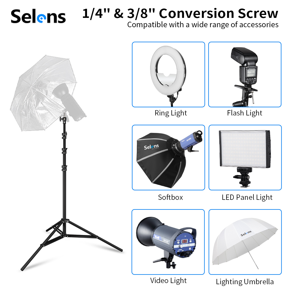 Selens 2.2~3.95m Air-Cushion L - Photography Lighting Softbox review and price