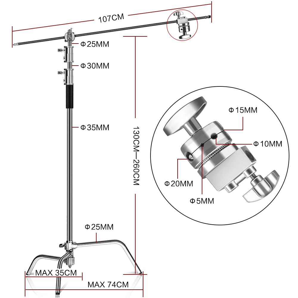 C-Stand Photography Stand Stai - Photography Lighting Softbox review and price