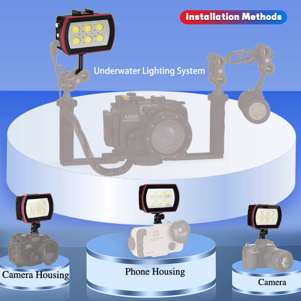 Seafrogs 40Meter Waterproof LE - Photography Lighting Brands review and price