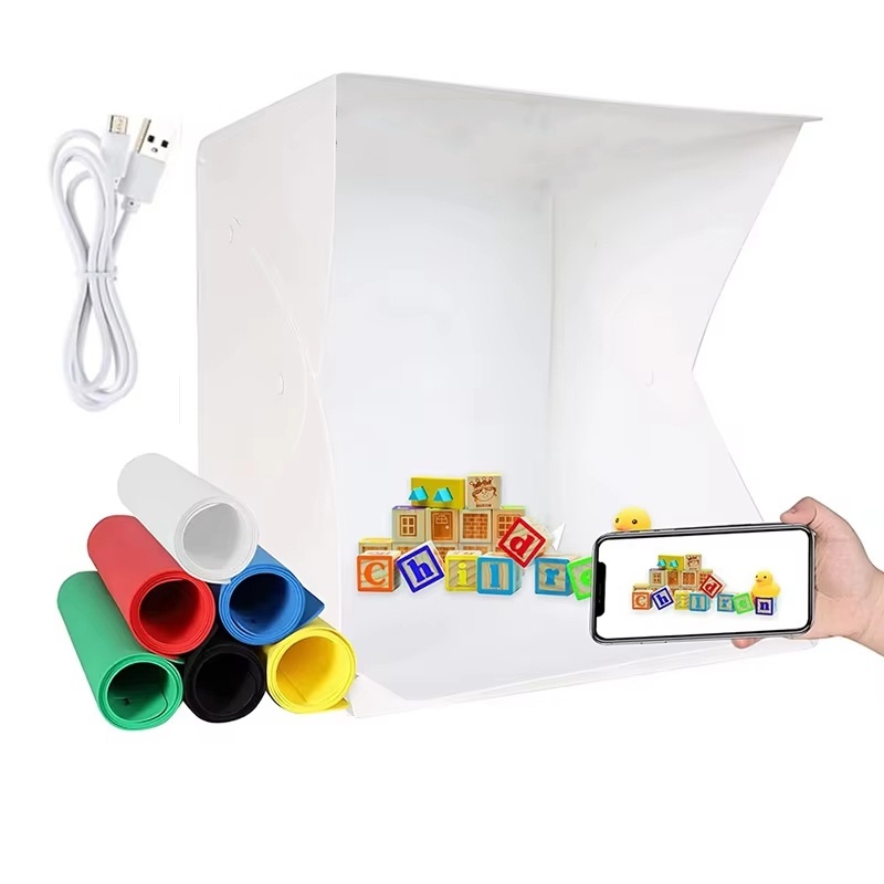 Folding Lightbox Portable Phot - Photography Lighting Softbox review and price