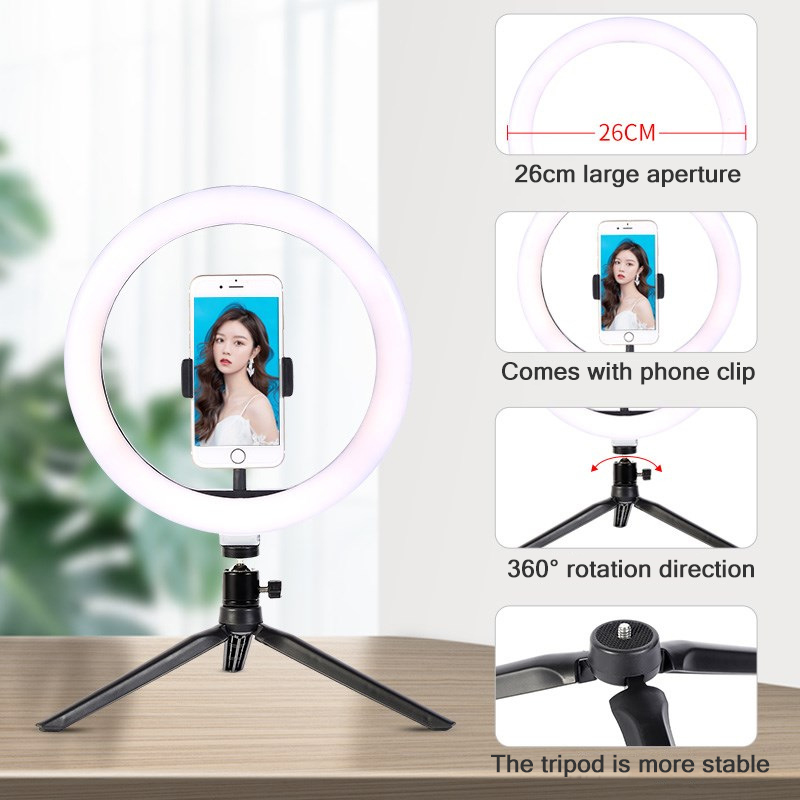 26cm 10 inch Led Ring Selfie L - Photography Lighting Circle review and price