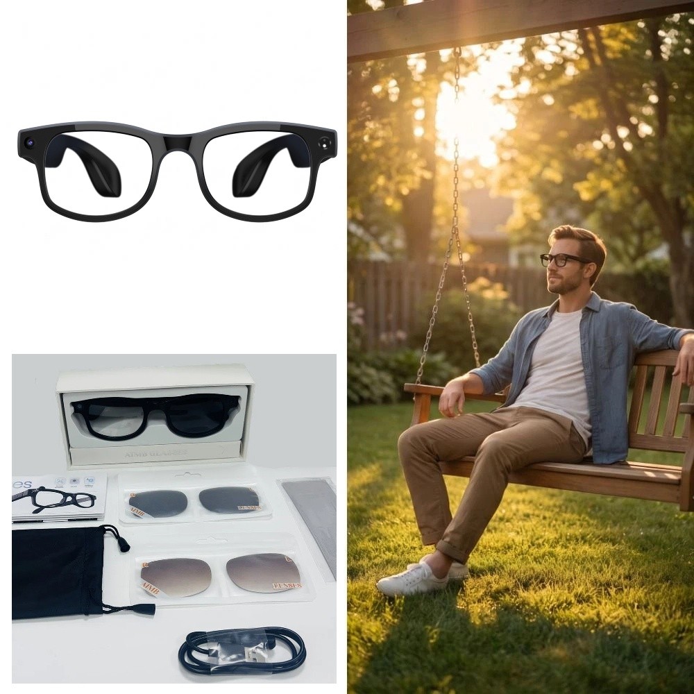2 in 1 AI Smart Glasses HD Pho - Photography And Lighting review and price