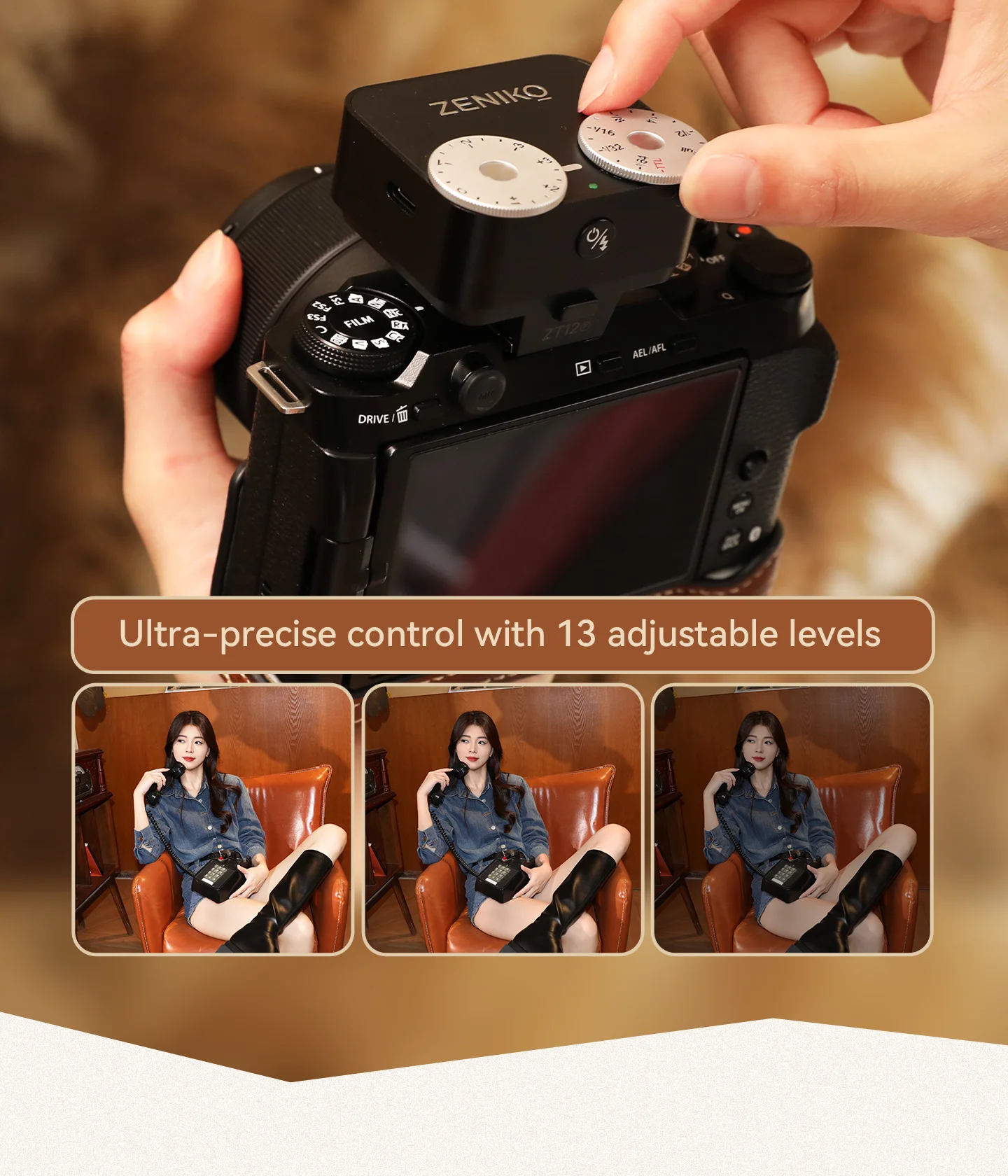 ZENIKO ZT12 Compact Retro TTL  - Photography Lighting Brands review and price