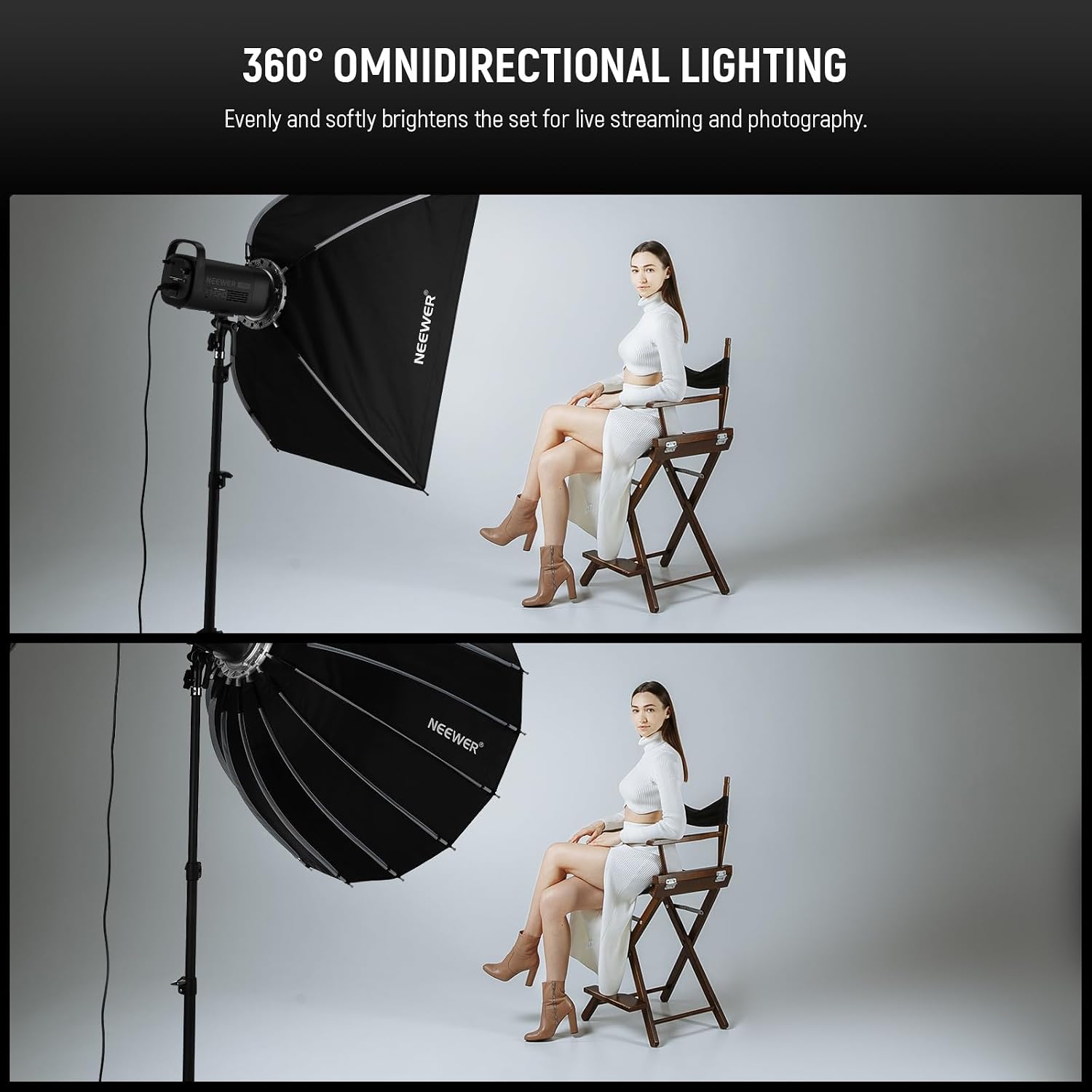 Parabolic Softbox with Bowens  - Photography Lighting Softbox review and price