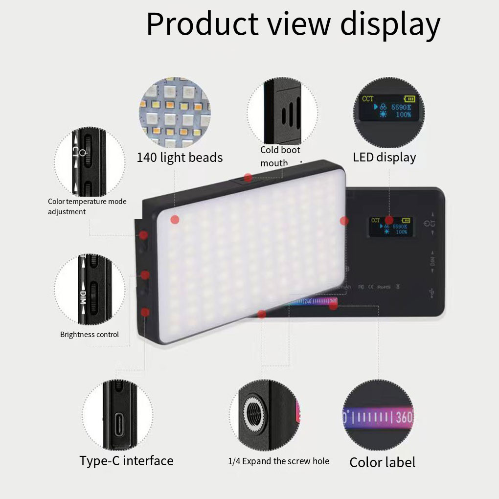RGB Modes Mini Spotlight Fill  - Photography Lighting Rgb review and price