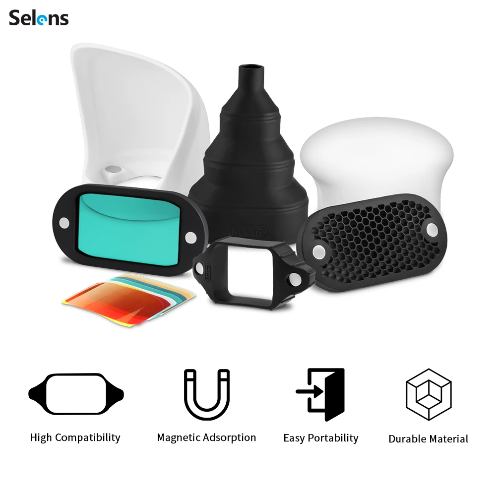 Selens Top Flash Magnetic Acce - Snoot Flash Modifier review and price