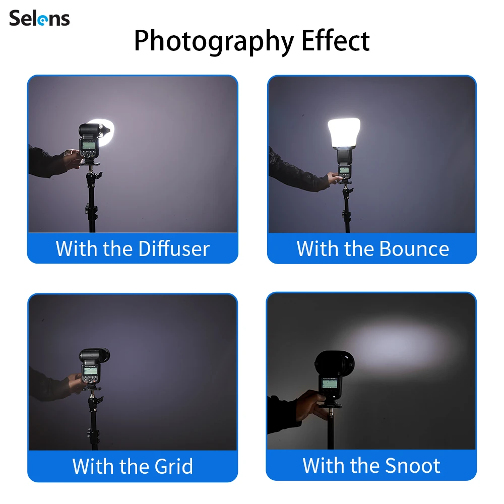 Selens Top Flash Magnetic Acce - Snoot Flash Modifier review and price