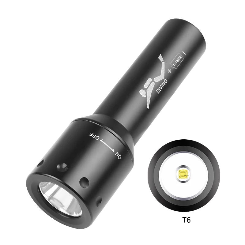 New T6 LED Diving Torch Long-R - Photography And Lighting review and price