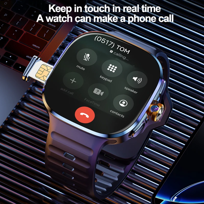 New Large Screen Smartwatch 4G - Photography Lighting Gel review and price