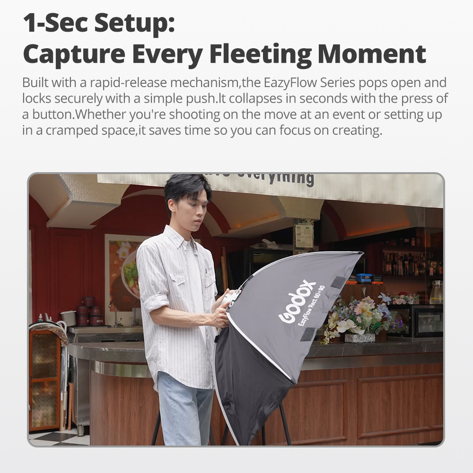 Godox EazyFlow series Foldable - Photography Lighting Softbox review and price