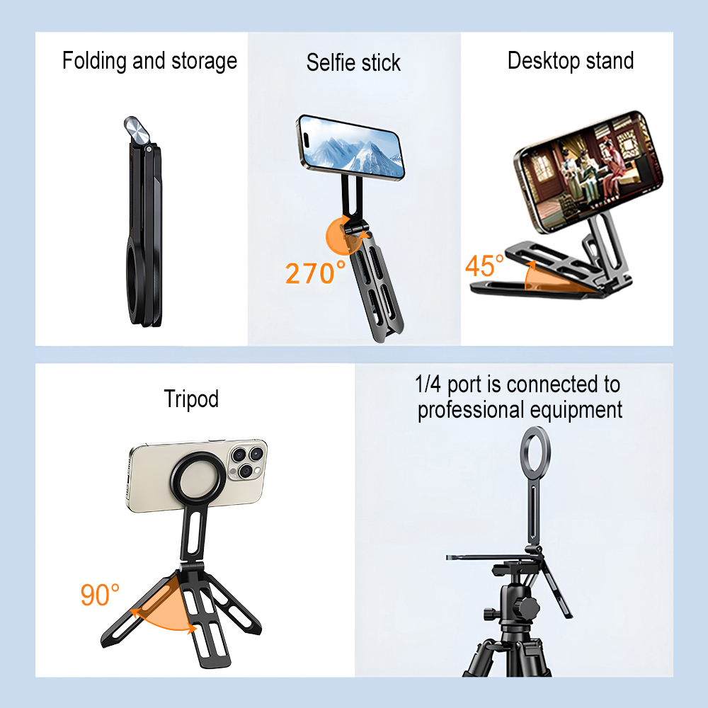 Magnetic Phone Holder Four-axi - Photography And Lighting review and price